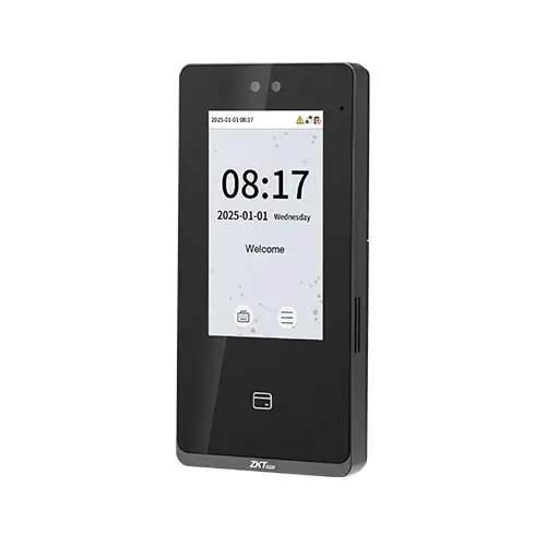 Reloj biometrico con reconocimiento facial, huella y tarjeta de Control de Acceso y Control de Tiempo y Asistencia ZKteco (SenseFace 4A)