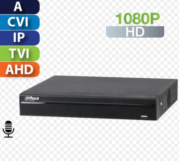 Dvr 16 Canales 1080p Penta-Brid Smart 1U Marca Dahua Modelo XVR1B016H