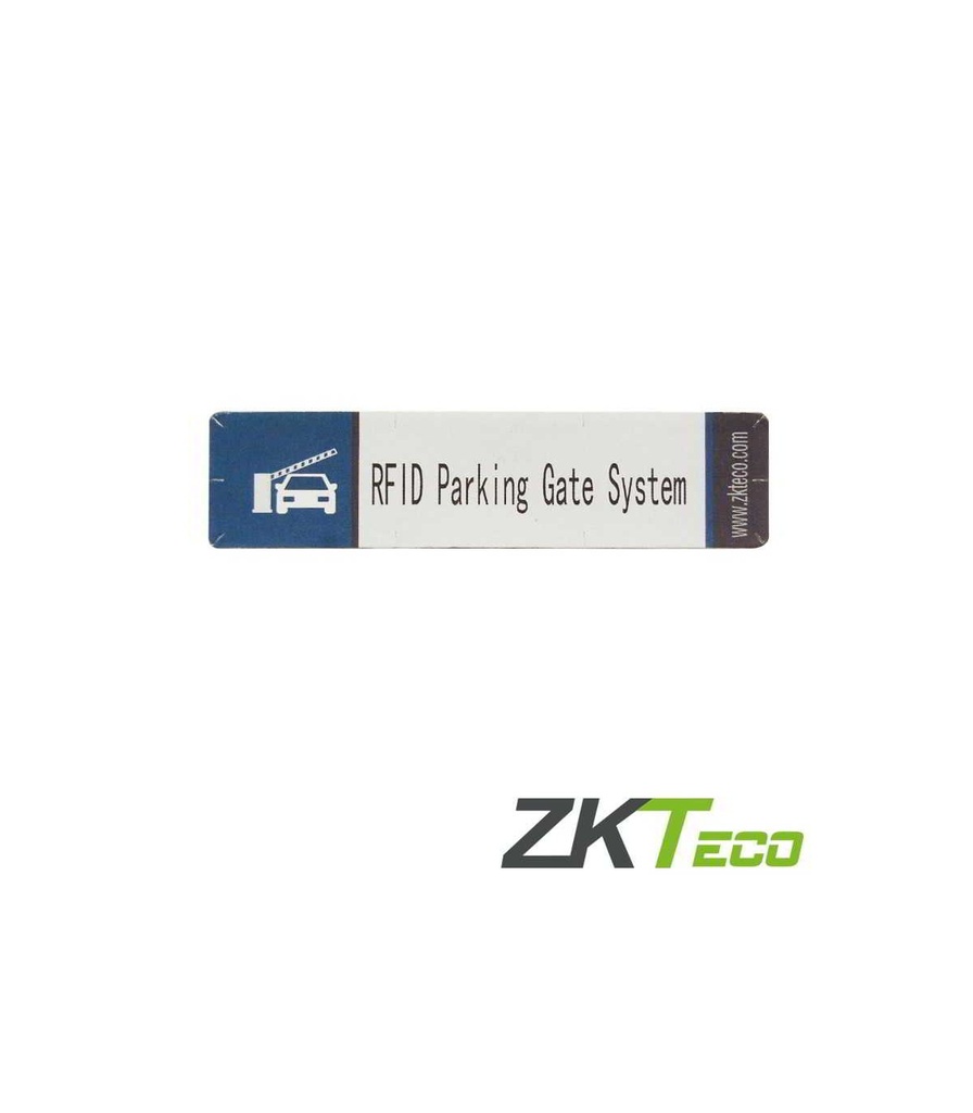 Tag largo alcance UHF especial para winshielf de vehículos marca ZKTeco