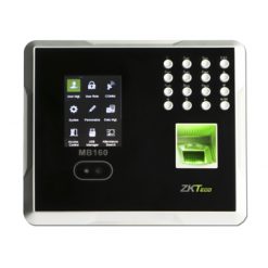 Reloj biometrico de reconocimiento facial y huella digital marca ZKTeco