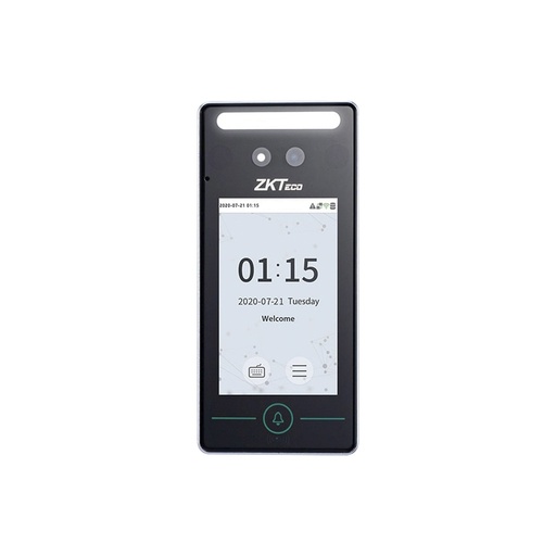 [SpeedfaceV4L] Terminal de reconocimiento Facial, con funciones de control de acceso tiempo y asistencia 800 rostros marca ZKTeco modelo Speedface-V4L