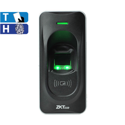 [FR1200] Lectora de Tarjeta y Huella, Exterior, RS-485 ZKTeco FR1200