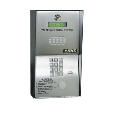 [1802-0] Teleentry de acceso telefónico para 600 usuarios marca DKS Modelo 1802-082