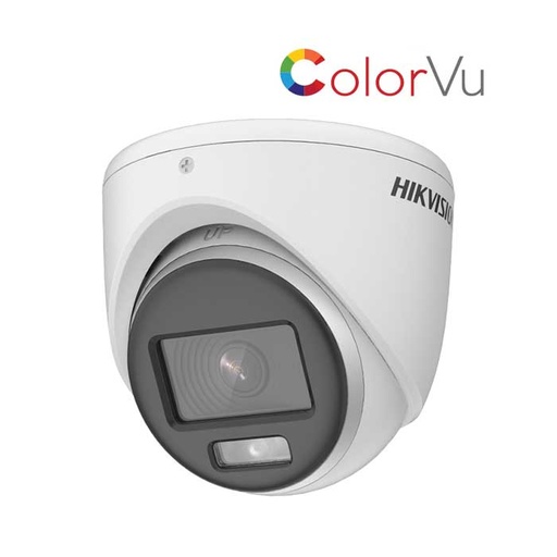 [DS-2CE70DF0T-LPFS] CAMARA DOMO 2MP COLORVU C/AUDIO – HIBRIDO HIKVISION